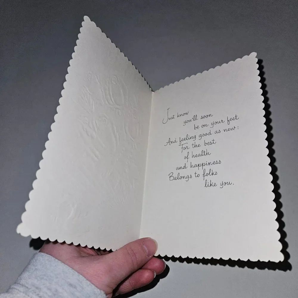 N/A vintage greeting